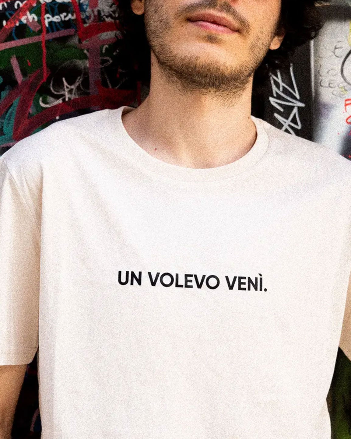 T-shirt Un volevo venì.