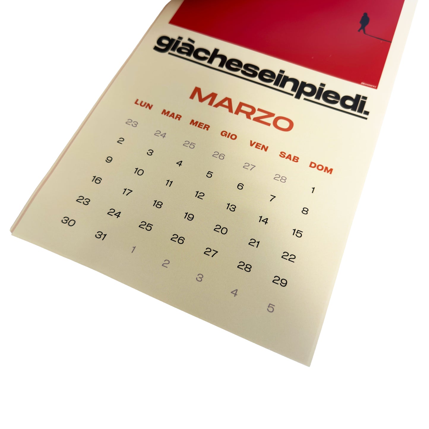 Calendario posterini 2026