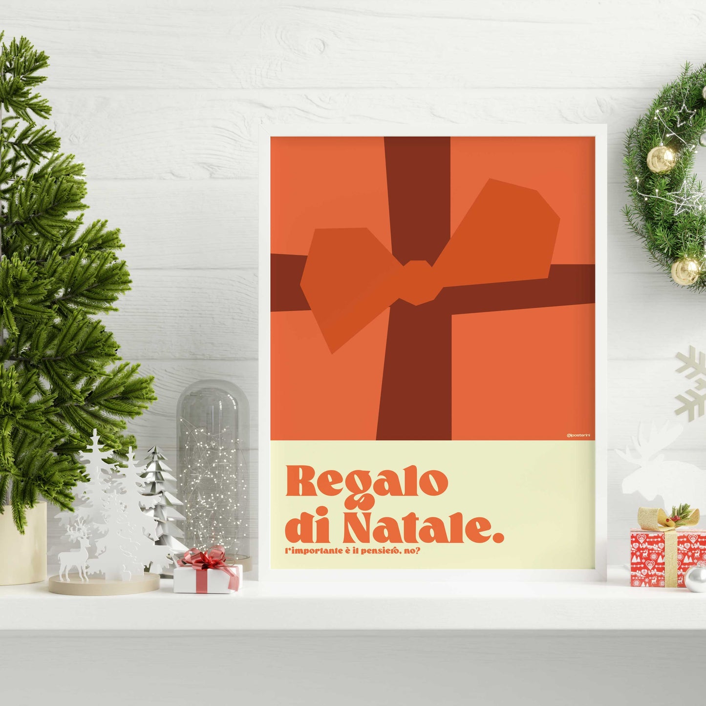 Poster Regalo di Natale