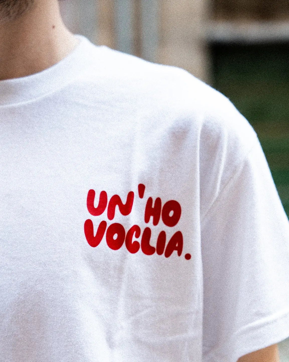 T-shirt Un'ho voglia.