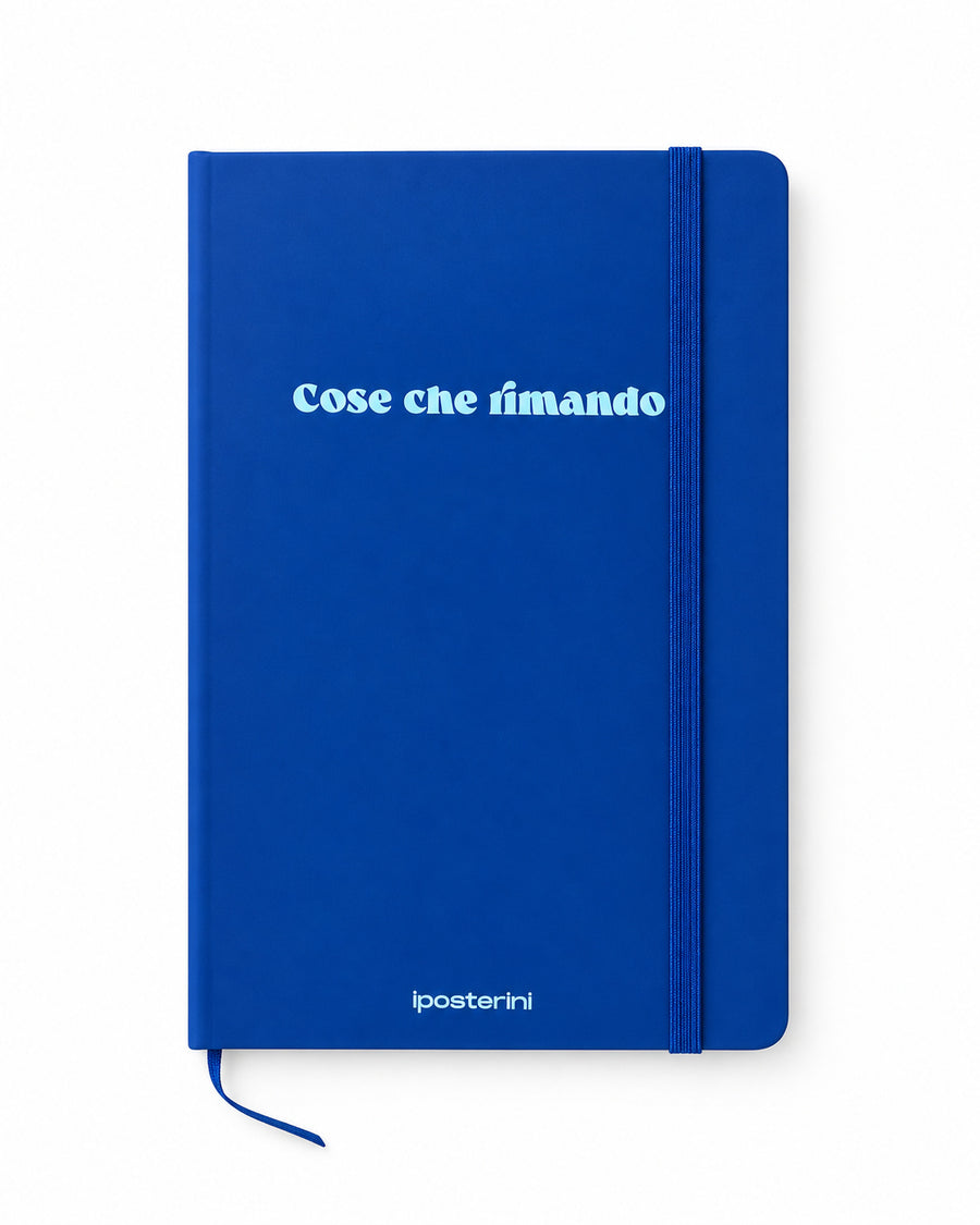Taccuino Cose che rimando.