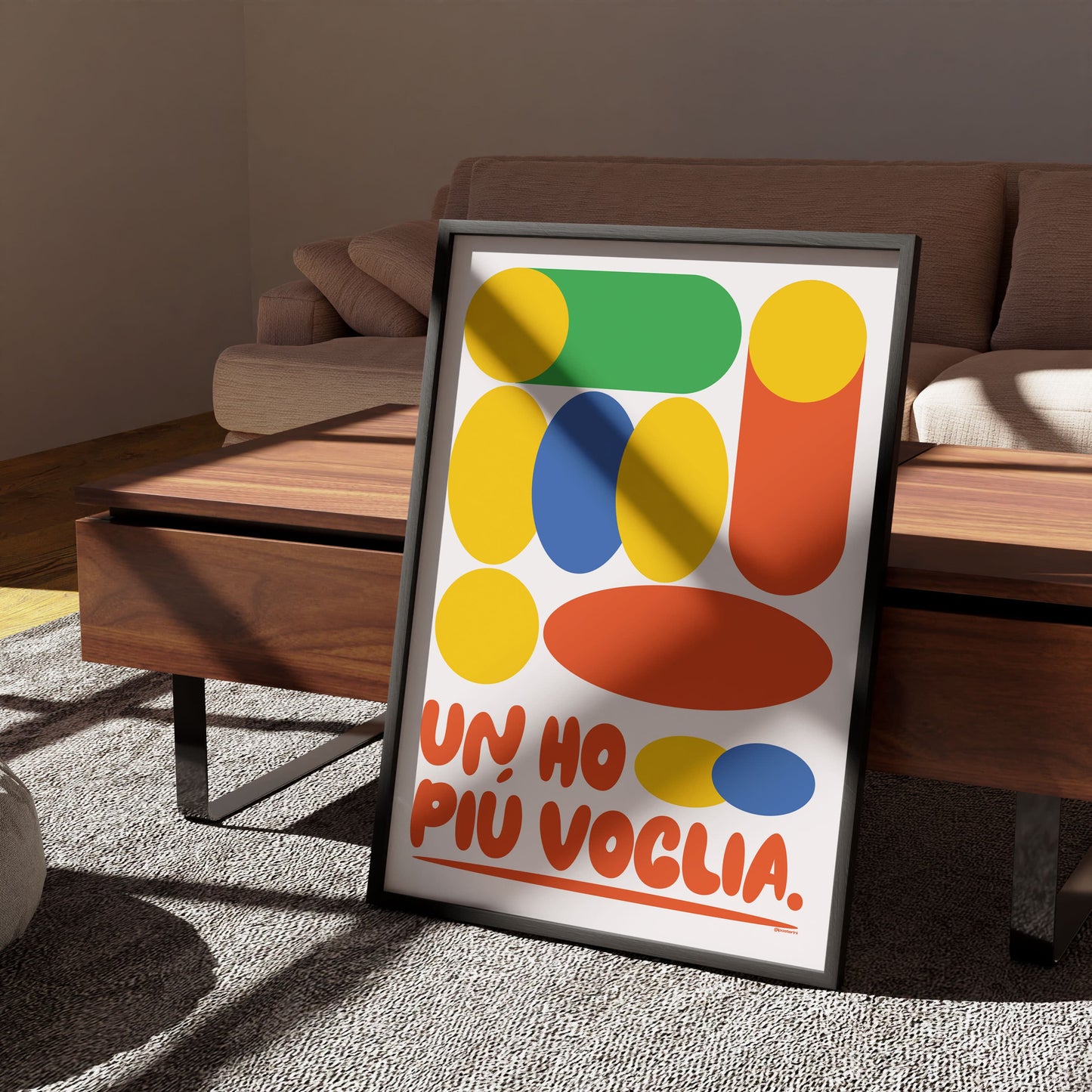 Un ho più voglia.