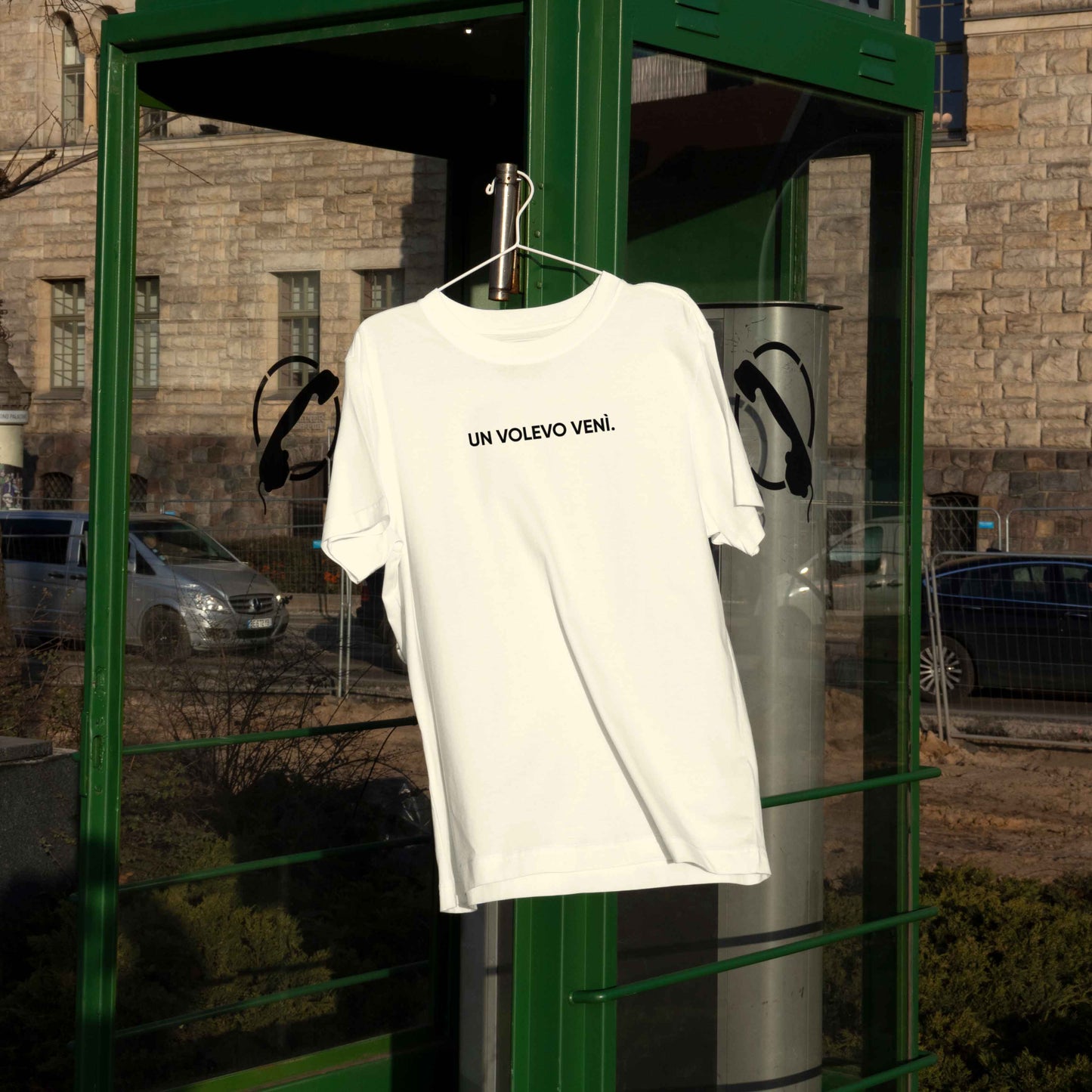 T-shirt Un volevo venì.