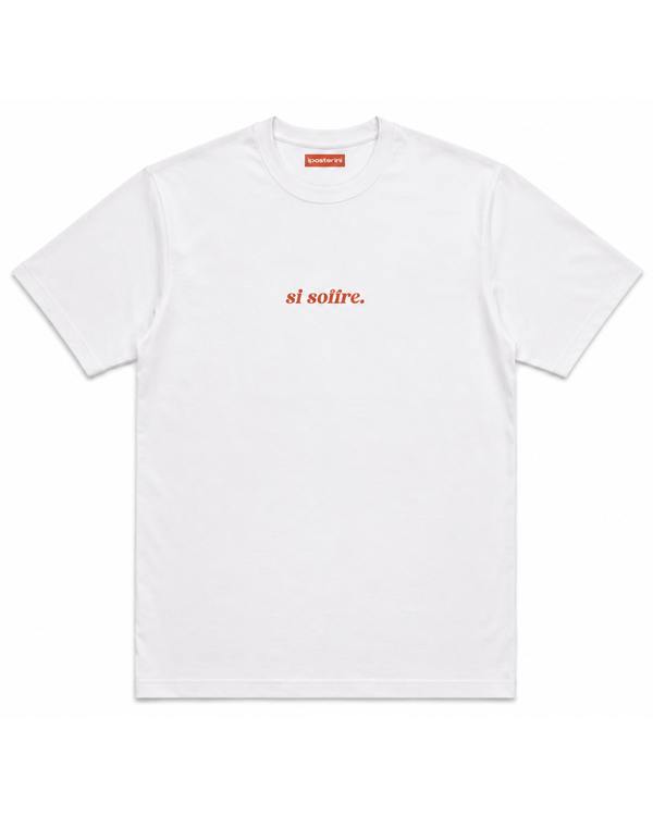 T-Shirt Si soffre.