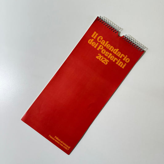 Calendario posterini 2025
