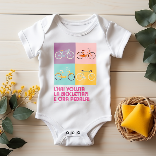 Baby body l'hai voluta la bicicletta?