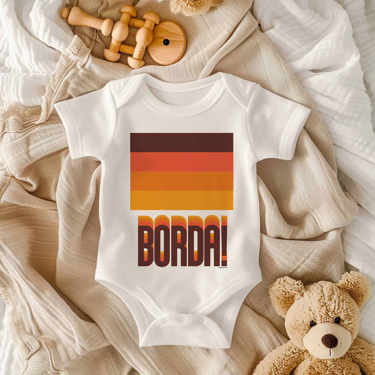 Baby body Borda!