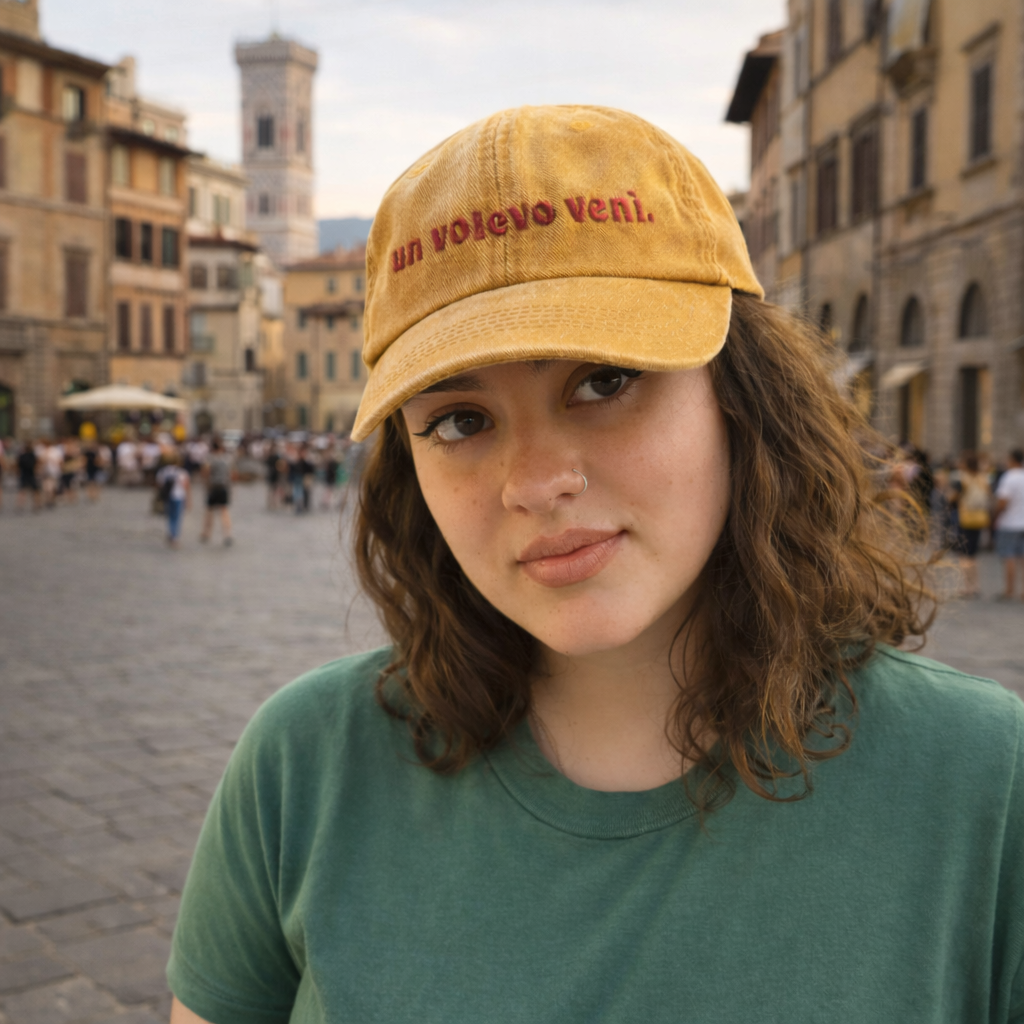 Cappellino un volevo venì.