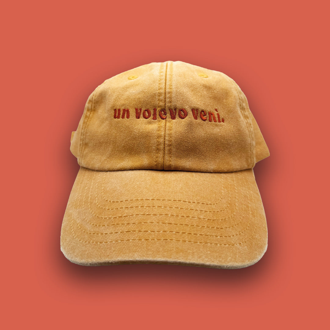 Cappellino un volevo venì.