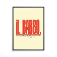 Il babbo.