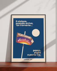 Il ciclone quando arriva un t'avverte.