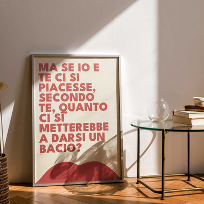 Ma se io e te ci si piacesse..