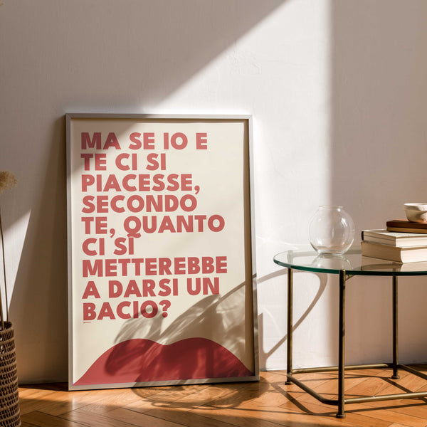 Ma se io e te ci si piacesse..