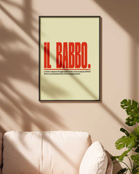 Il babbo.