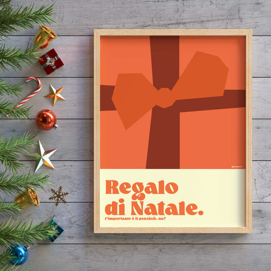 Poster Regalo di Natale