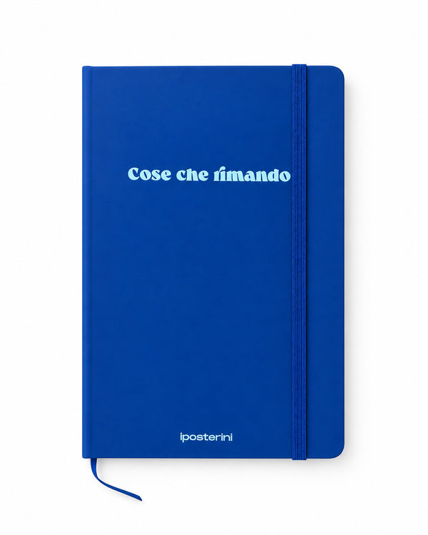 Taccuino Cose che rimando.