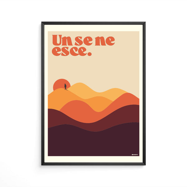 Un se ne esce.