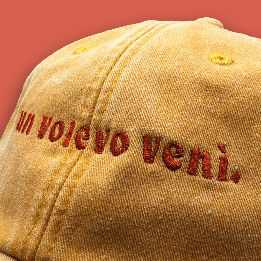 Cappellino un volevo venì.