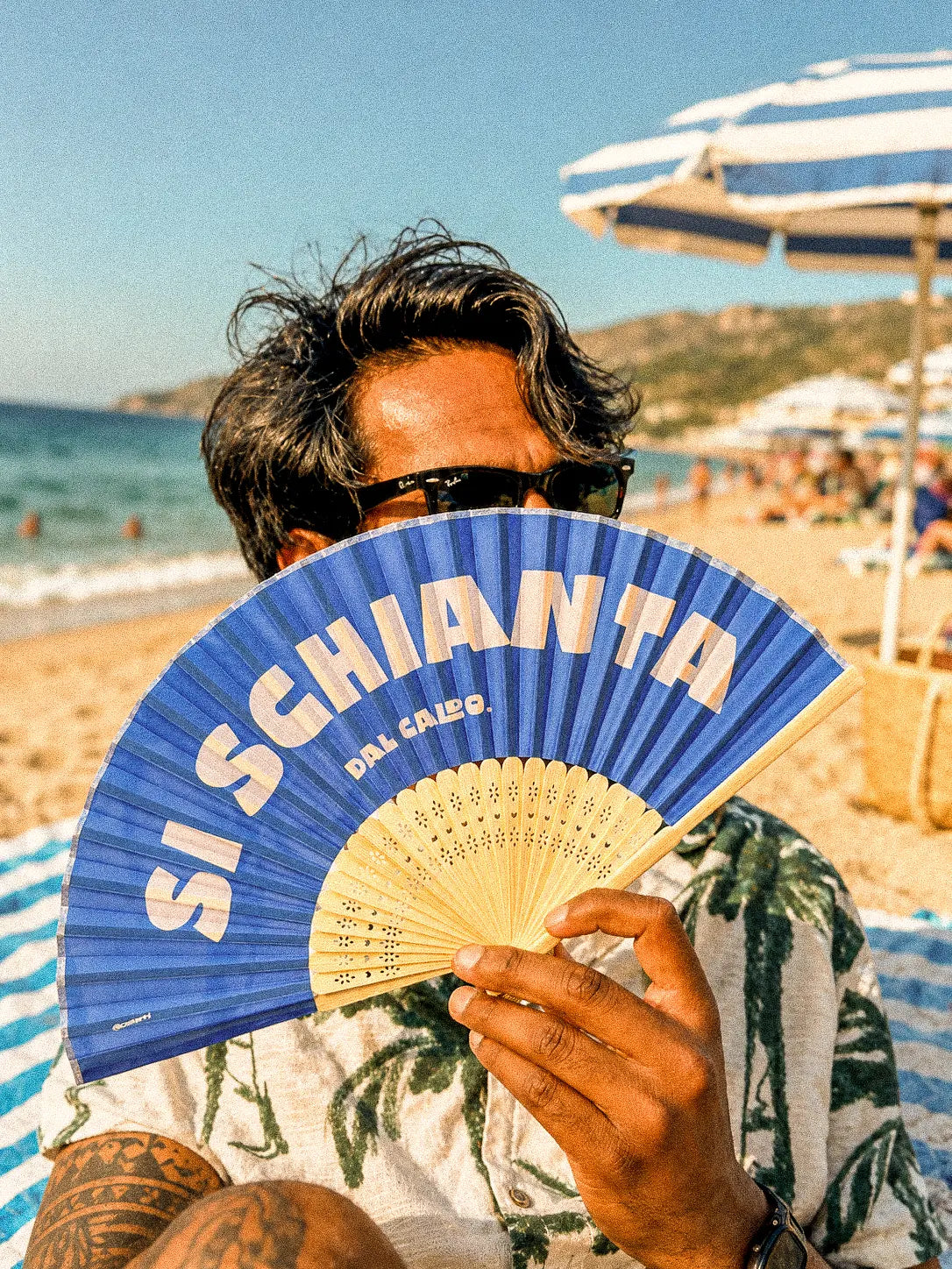 Ventaglio Si schianta dal caldo.